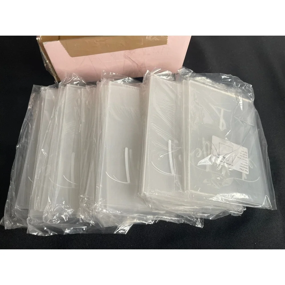 UNIQOOO Acrylic Table Number Signs 1-20 Clear 4x6‎ Wedding Reception Decor NEW